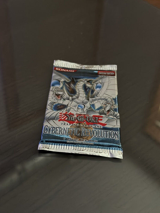 Yugioh Cybernetic Revolution 1st Booster Pack SEALED