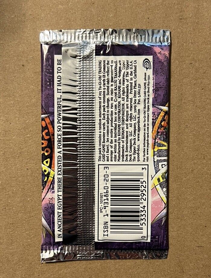 Yugioh Labyrinth of Nightmare 1st Edition Booster Pack SEALED!